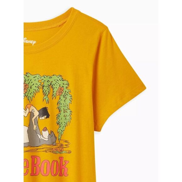 NWT Torrid Size 1 Jungle Book Tee Golden Yellow Disney Graphic Plus Size T-Shirt - Picture 5 of 9